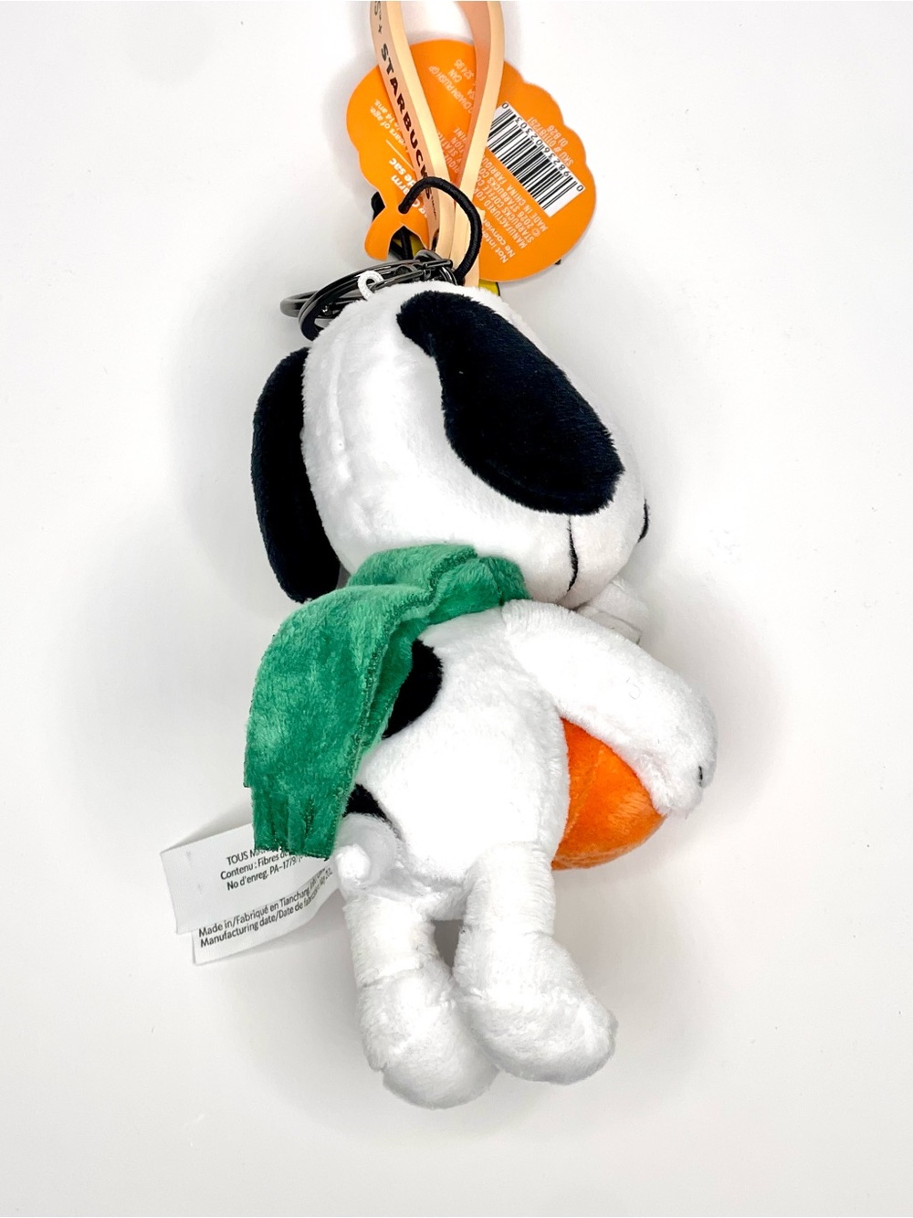 Starbucks x Peanuts Snoopy Plush Bag Charm - Picture 6 of 6